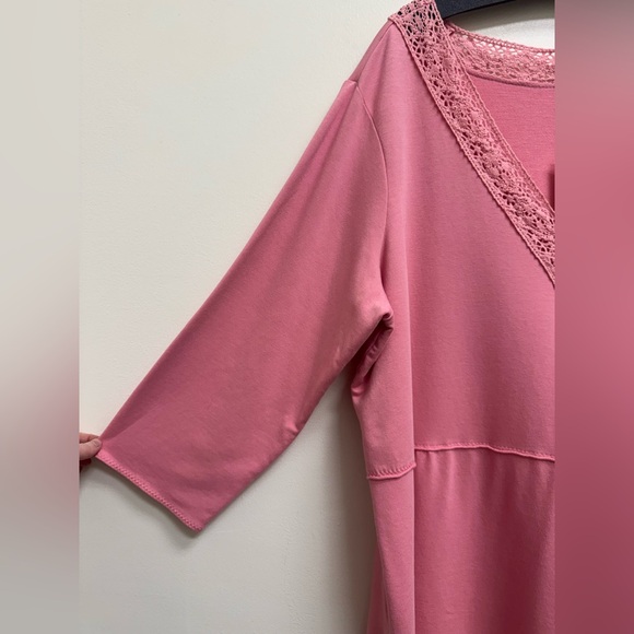 NWT J Jill V Neck 3/4 Sleeve - Picture 4 of 7